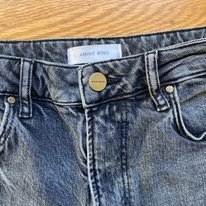 Anine Bing Jagger Jeans Ash Grey - sz 27